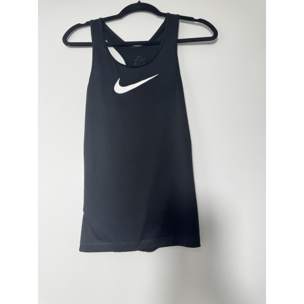 Nike Pro Dri-Fit WOMEN'S Black Sleeveless Tank Top Small